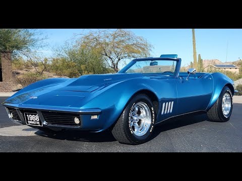 The Chevy Bandit and his 1968 Corvette, the car that started it all!