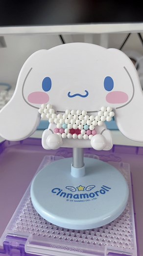 Sanrio Cinnamoroll AquaBeads ASMR | Kawaii Crafting Fun!