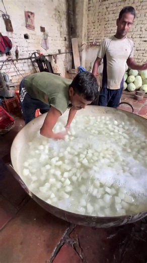 World's Biggest Factory of Petha making | Vegetable Sweets making | Indian Food Mania