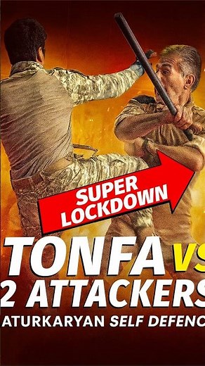 TONFA vs 2 OPPONENTS – Military Combat Demonstration. #selfdefense #combattraining #military tary