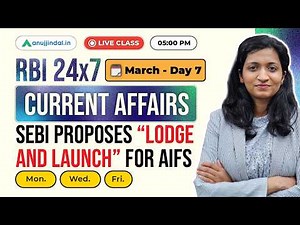 Finance Current Affairs March Day 7 | GA | RBI 247 Anuj Jindal | RBI Grade B Preparation 2026