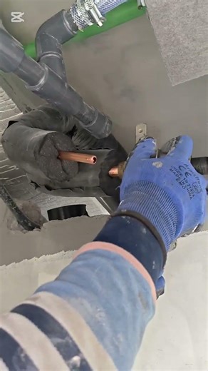 #FCU Flaring and Connection Copper pipe