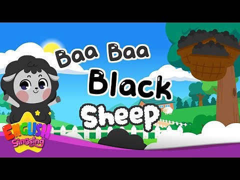 Baa Baa Black Sheep - Nursery Rhymes - Animation Kids song with Lyrics