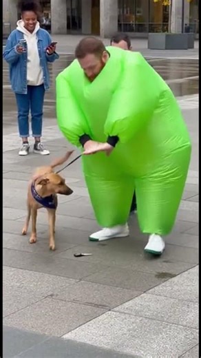 Inflatable Suit FAIL: He Can’t Even Pick Up a Key 😭💚🤣”