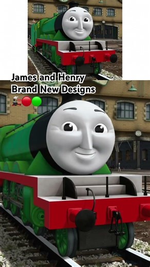 🚂 James and Henry’s New Look #thomasthetankengine #thomasandfriends