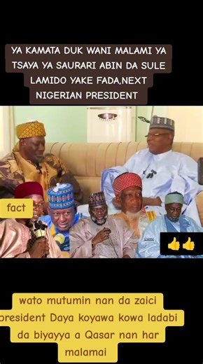 Sule Lamido: Next Nigerian President's Ethical Blueprint