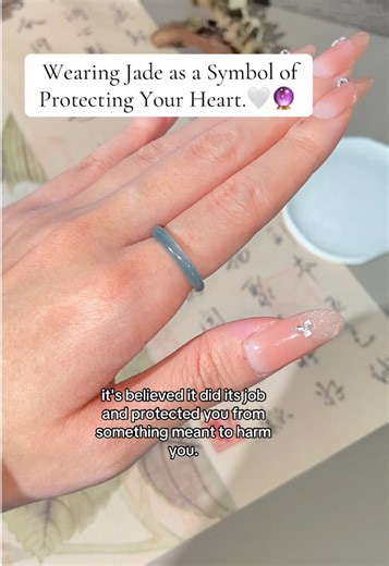 Wearing Jade as a Symbol of Protecting Your Heart