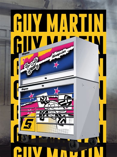 3 new Snap-on x Guy Martin toolboxes have landed! 🔥 And according to Guy… 'the best ones yet'. 🚀 Interested? Speak to your local Snap-on franchisee to get yours. #guymartin #snapon #fyp