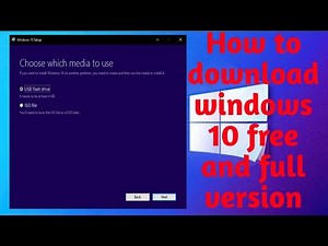 How to download Windows 10 Free from Microsoft