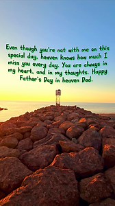 Happy Father's Day in heaven. #fathersday #sunset #quotes #viral #thoughts Title: Yearning Artist: Global Genius Link: https://www.facebook.com/sound/collection/?sound_collection_tab=sound_tracks&asset_id=1469744933459024&reference=artist_attr | Quotes and Notes