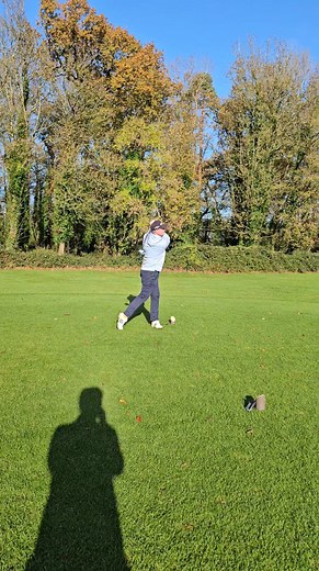 David Ryan teeing off on 5 | Munster PGA