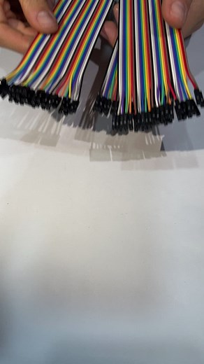 Jumpers Electrónicos de 20 cm para Proyectos de Arduino