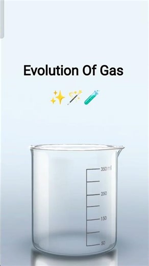 EVOLUTION OF GAS. Mg+HCL→MgCL+H2↑.#reation #chemistry #science #chemistry .