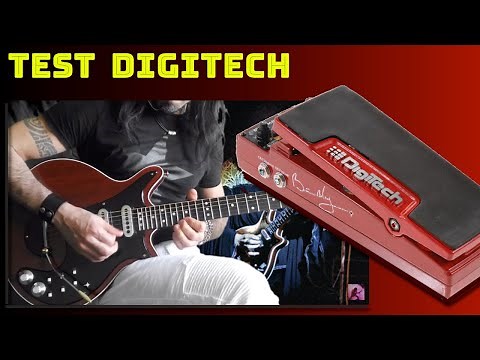 DIGITECH BRIAN MAY PEDAL TEST - Red special Carpinteri cquadro