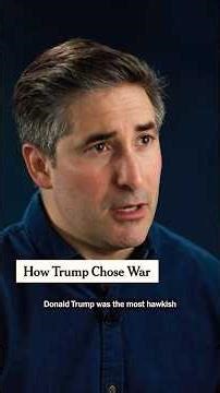 How Trump’s Advisers Felt About Going to War With Iran