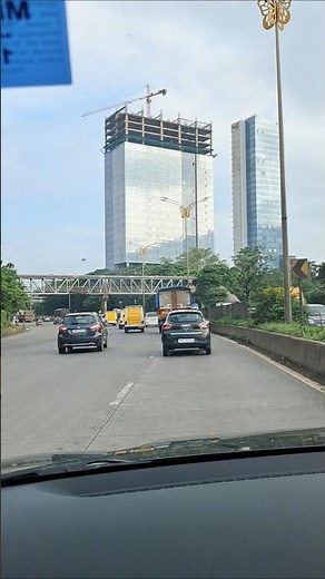Navi Mumbai Airport way latest update ✈️Beautiful road view &🚧This project will change Mumbai–Navi 🔥