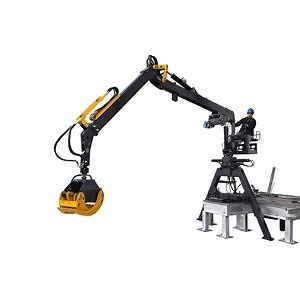 [Hot Item] High-Efficiency Heavy-Duty Log Lifting Machine Hydraulic Truck Mounted Wood Log Grapple Crane