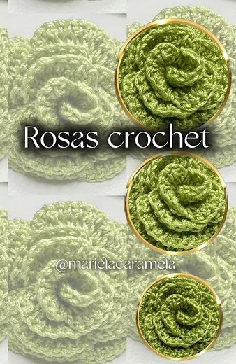 Cómo Tejer una Rosa 🌹 Crochet para Principiantes