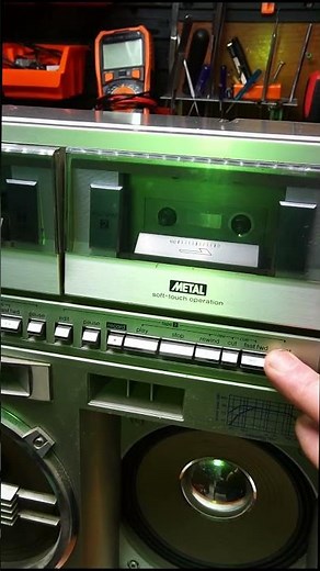 Touched the legend - Sharp GF777Z #digitalization #nostalgic #radio #review
