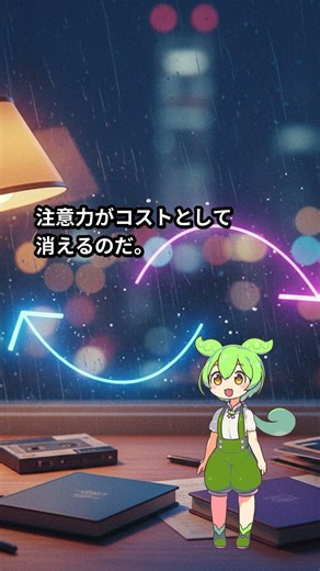 【1分勉強法】マルチタスク|脳は同時並行できない【科学的根拠】#Shorts