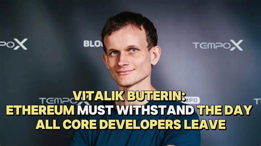 Vitalik Buterin: Ethereum Must Withstand the Day All Core Developers LeaveSpeaking at the 4th Hong Kong Web3 Festival on April 20, 2026, Vitalik Buterin @VitalikButerin stated that Ethereum's goal is not to be the fastest chain or compete with high-frequency trading platforms, but to serve as a secure, decentralized, and reliable network. To support long-term digital assets, he noted that Ethereum is advancing formal verification through AI and pursuing quantum resistance. Ultimately, Ethereum s