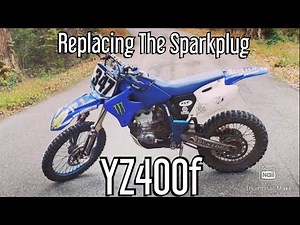 How To Replace Sparkplug On 1999 YZ400f