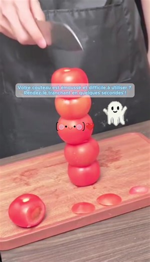 Parfait pour tous, à acheter les yeux fermés !⭐️⭐️⭐️#electricknifesharpener #oddlysatisfyingvideos #cleaver #sharpening #fyp