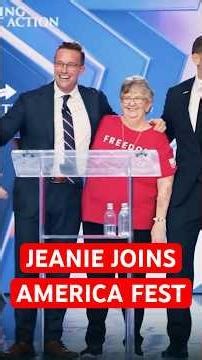 Jeanie from Target joined me on stage at AmericaFest 🇺🇸