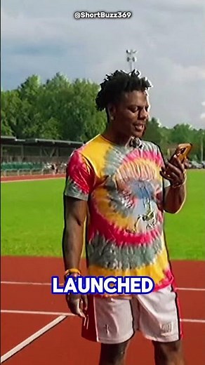 Speed and world record in discus throwing