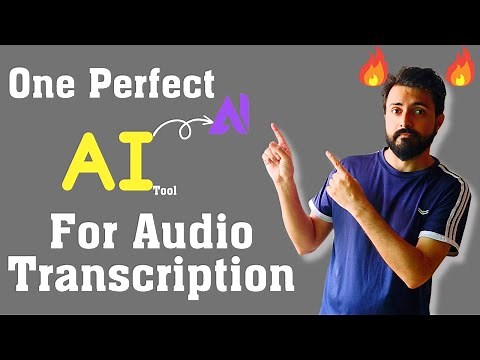 One perfect AI tool for Audio Transcription || Convert Audio to Text