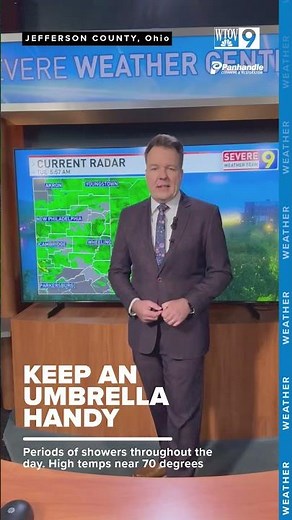 Keep that umbrella nearby, there's more rain in the forecast