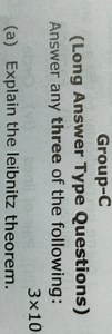 Group-C(Long Answer Type Questions)Answer any three of the fo... | Filo