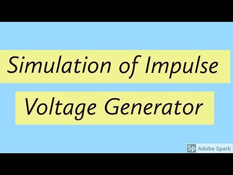 Simulation of Impulse Voltage Generator