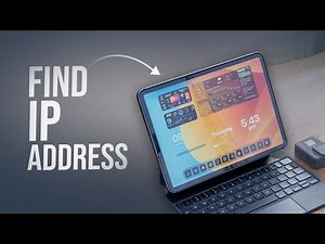How to Find iPad IP Address (tutorial)