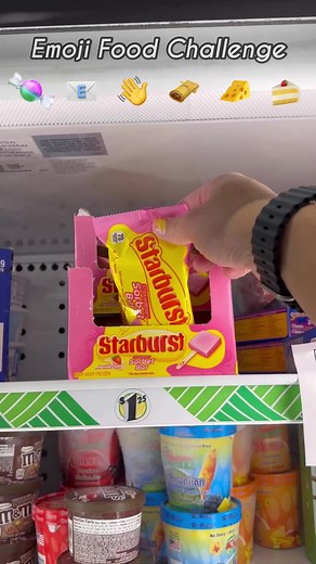 🍬 📧 👋 🫔 🧀 🍰 Emoji Food Challenge | Hungry FAM