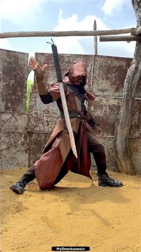 Real Assassin The Real Life Assassin’s Creed #assassinscreed #acshadows #acmirage #assassin