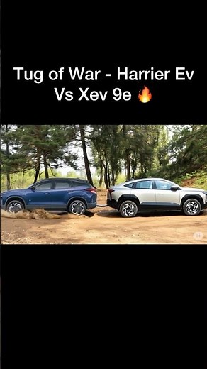 Mahindra XEV 9e vs Tata Harrier EV: Epic Tug of War!