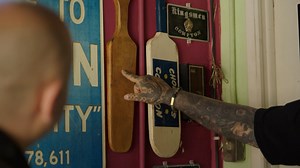 Vintage disciplinary paddle from L.A. school district. | The Daily Chela