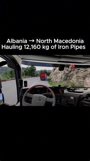 Realistic ETS2 Balkan POV | Albania to North Macedonia | Volvo FH 2022