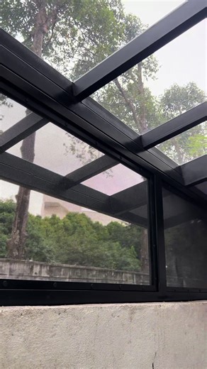 Awning pumetaldeck poly clear Stainless Steel high security window screen ( mosquito netting ) custom metal swing door. #fyp #awning #awningpumetal #mosquito #door