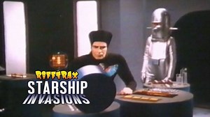 See Christopher Lee like you've never seen him before: in a terrible costume on a terrible spaceship! RiffTrax.com/Starship-Invasions | RiffTrax