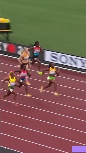 Shelly-Ann Fraser Pryce 🫶 Marie-José Ta Lou-Smith #worldathleticschamps