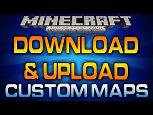Minecraft Xbox - DOWNLOAD & UPLOAD CUSTOM MAPS (How-To / Tutorial)