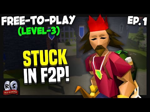 The F2P Locked Level-3… [Ep. 1] | Free-to-Play Skiller Series OSRS
