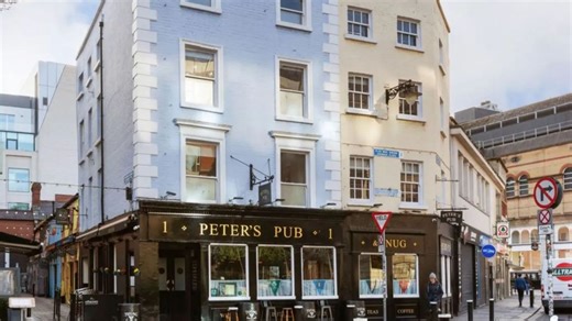 Famous Irish pub in heart of Dublin city hits market for €4.25million