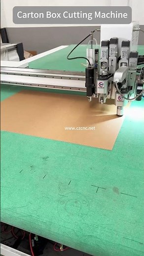 Printing Cardboard Carton Box Cutting Machine With CCD Camera