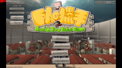 La ciudad en manos de un noob | ATTACK ON TITAN Tribute Game