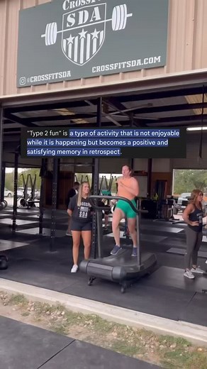 Type 2 fun is the kind of fun that only comes with showing up, grinding it out, and realizing you’re surrounded by people crazy enough to love it with you. At SDA, that’s the stuff that bonds us, the shared suffering, the high-fives after brutal reps, and the friendships built between rounds. It’s not always pretty, but it’s ALWAYS worth it. Coach: @_jordanpatek Athlete: @jeskabud | CrossFit SDA