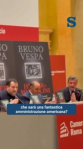 Nel corso della presentazione dell’ultimo libro di Bruno Vespa, il leader della Lega Matteo Salvini ha elogiato Trump e le nomine del suo governo, affermando però di conoscere solo Elon Musk e Vivek Ramaswamy e, incalzato da Calenda, di non aver letto gli altri nomi sui giornali. A quel punto il segretario di Azione ha rincarato la dose: “Quindi, il vicepresidente del Consiglio non sa chi è stato nominato da Trump, ma dà un giudizio meraviglioso su quello che farà Trump. Ma leggi i giornali, che