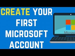 How to create Microsoft account in your desktop